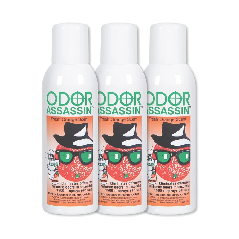Odor Assassin Orange, Set of 3