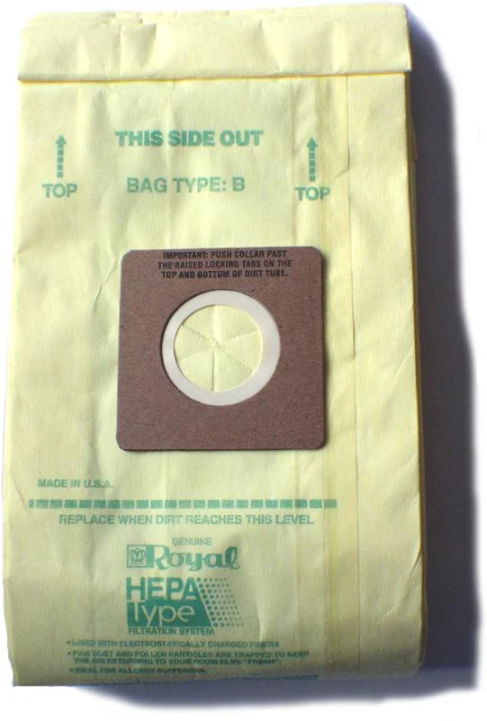 Dirt Devil Type B HEPA Vacuum Bags 871075-001- Genuine 3/pk