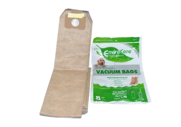 Oreck LW Magnesium Allergen HEPA Like Synthetic Cloth Bags 8pk #A714, Compare to AK1LW6H, LWPK6OH