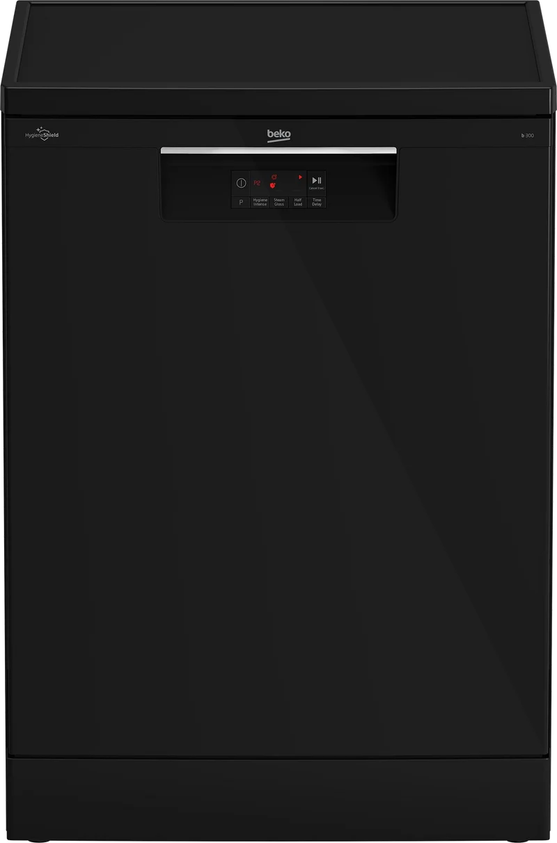 Beko Dishwasher 6 Programs 3 Sprays 2 Baskets Black Inverter A++ | BDFN 16422 B