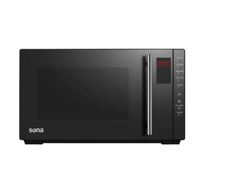 Sona Microwave 34L 1000W 8 Programs 5 Power Levels with Display & Child Safety Lock | EM34LBKH
