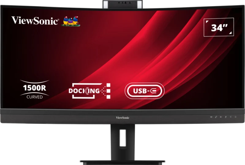 Viewsonic VG3457CV écran plat de PC 86,4 cm (34") 3440 x 1440 pixels UltraWide Quad HD LED Noir