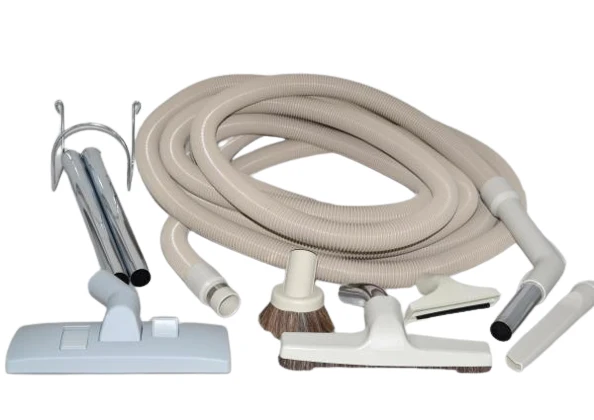 Fit All Vacuum 35ft White Central Vac Tool Kit