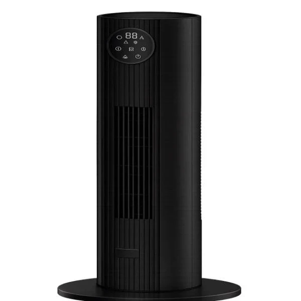 Conti TF3650 BK R Tower Fan with Remote – 50W, 3 Speed Settings, 80° Oscillation, Black