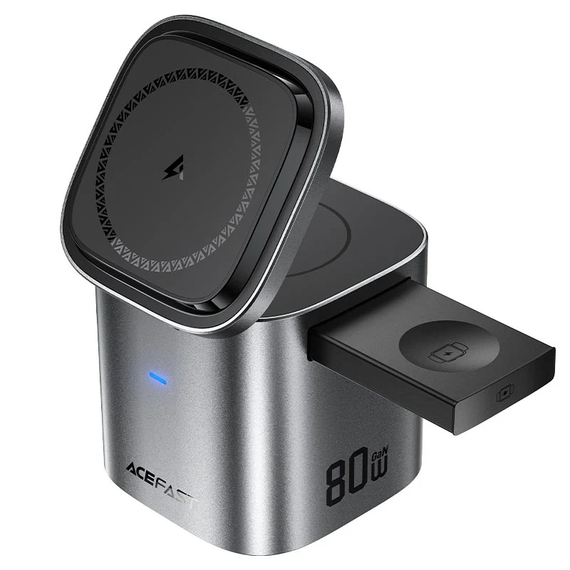 ACEFAST Z9 6-in-1 GaN Desktop Fast Wireless Charging Station 80W