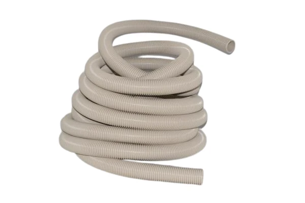 Fit All Central Vac Vacuum -Beige 1 1/4 X 35' Crushproof Hose Blank #5971250903A