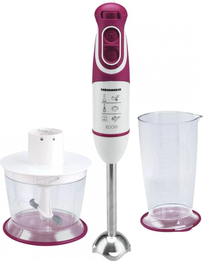 Rankinis blenderis, komplektas 600W HB-600BG HEINNER