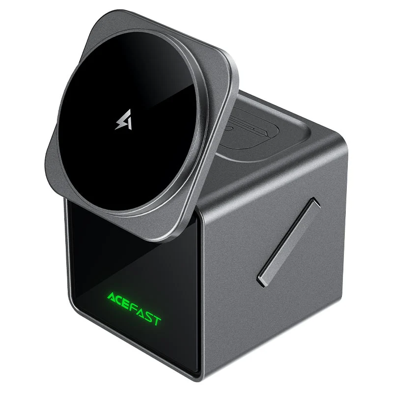 Acefast E34 3-in-1 Fast Wireless Charger Desktop Holder