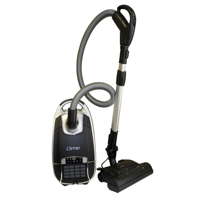 Cirrus C-VC439 Canister Vacuum Cleaner | Power Nozzle with Carpet Height Adjustment, Dust Brush/Upholstery Tool Combo, Crevice Tool, Metal Telescopic Wand | HEPA Dual Filtration