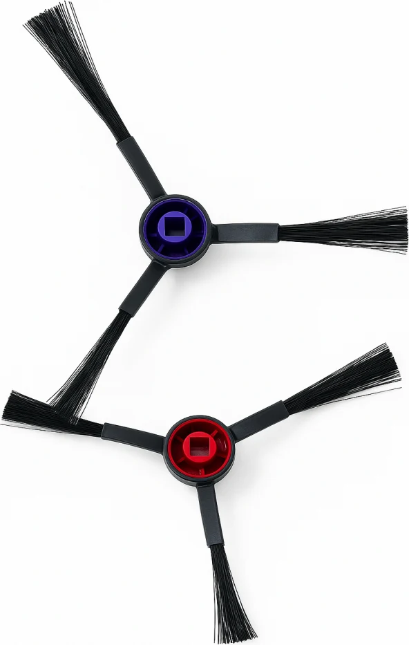 Šoniniai šepetėliai robotų dulkių siurbliui, 2vnt. BRUSHES-RVC52 HEINNER
