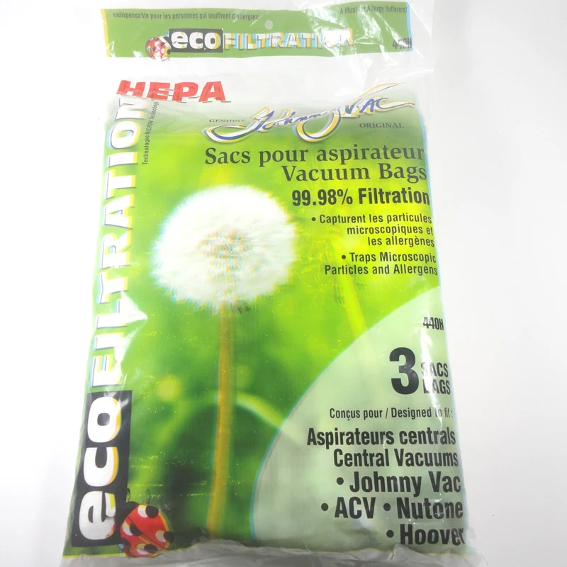 AstroVac, Valet & VacuMaid Vacuums Part # HPB2HPK & HPB2H, Fits Models: H1P, P70, SR36, SR38, SR52H, ATQ300, GV30, GV50, GV30PRO & GV50PRO (3 Pack) #C115