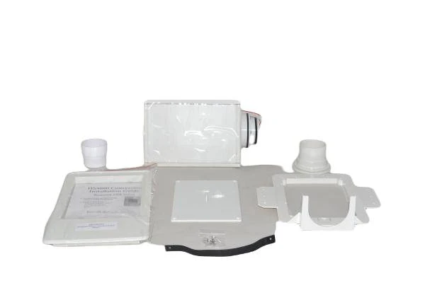 Hide-A-Hose Rough-In Valve Conversion Kit, White, #HS400055