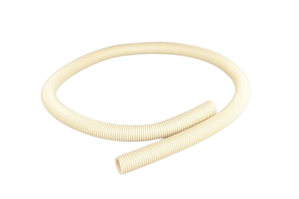 Fit All Vacuum Cleaner Blank Non-Electric Beige Crushproof Hose 6 1/2' X 1 1/4" Beige