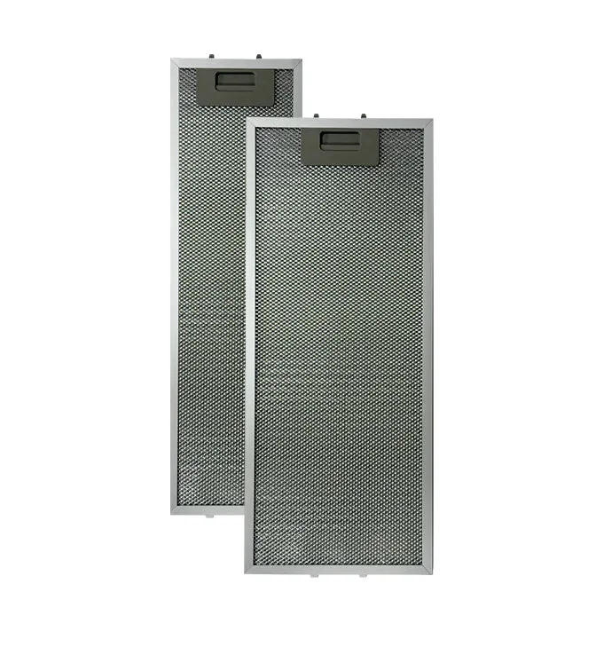 Aliuminio filtras gartraukui, 2vnt., 49.85x20.65/15.65cm AL-TCS400 HEINNER