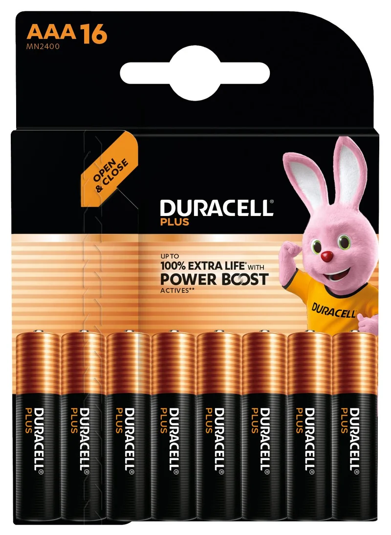 Duracell Plus Engångsbatteri AAA Alkalisk