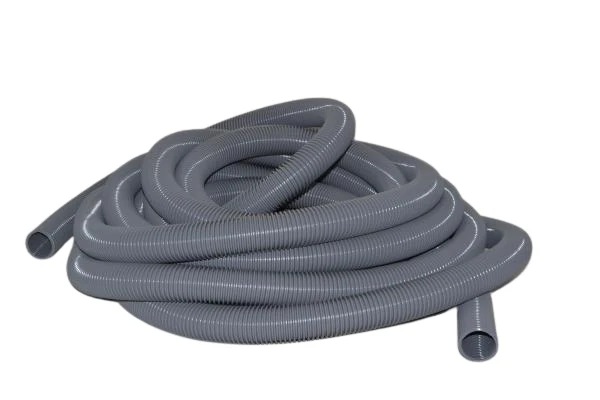 Central Vacuum Cleaner Hose 1 1/2" 50 Feet, Gray Crushproof 78150080050