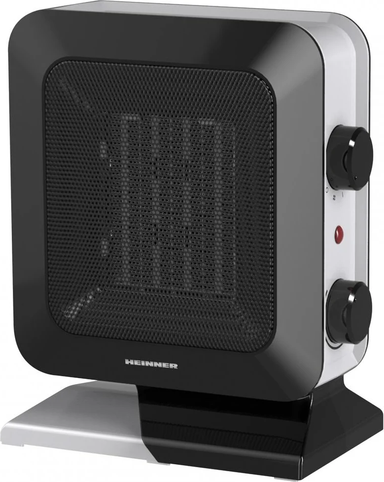 Keraminis šildytuvas, termoventiliatorius 750/1400W HCH-L1400BK HEINNER