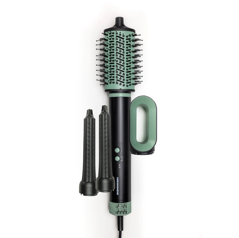 Plaukų formavimo prietaisas 1500W, juodas/žalias, HAS-R15BLDC-BK4 HEINNER