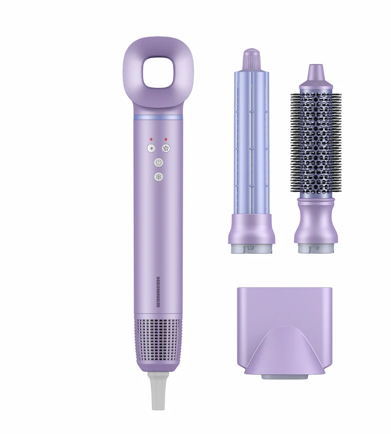 Plaukų formavimo prietaisas 1300W, violetinis, HAS-H13BLDC-V4 HEINNER