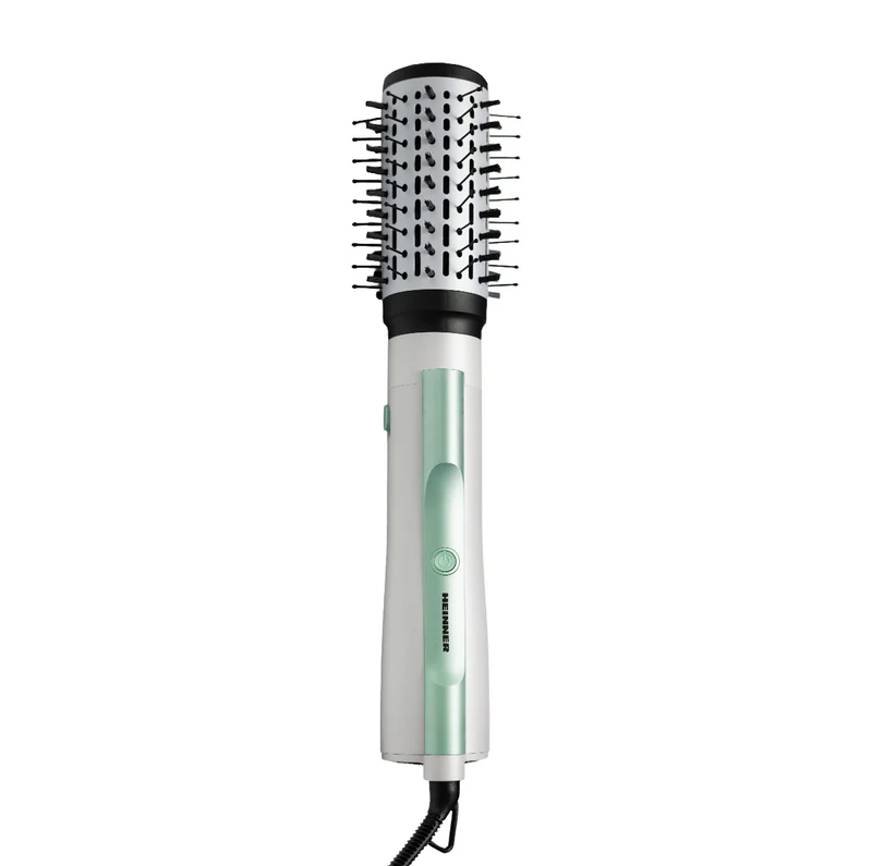 Karšto oro šepetys 1200 W, baltos/žalios spalvos, HAB-Y12DC-WH1 HEINNER