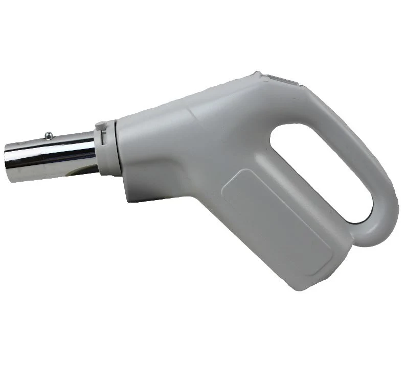 Plastiflex Gas Pump Handle for Central Vacuum Cleaner Hose, Gray # HD130GPR02