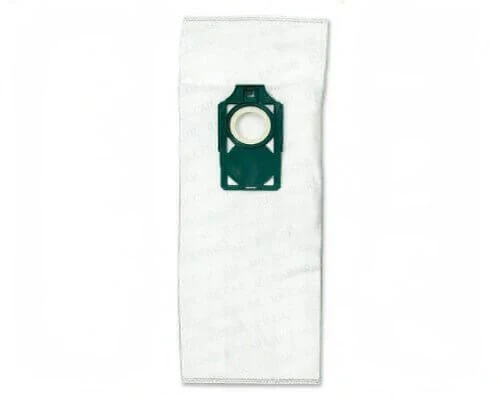 Replacement Sanitaire Quickboost CU SC7500A HEPA Type Filtration Media Bags OEM# 2772, Type CU, A824 - 6/pk with Green Plastic Collar,