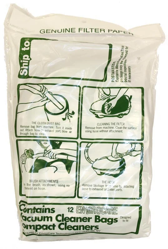 Generic Patriot Micro-Filtration Vacuum Cleaner Bags - 12 Pack