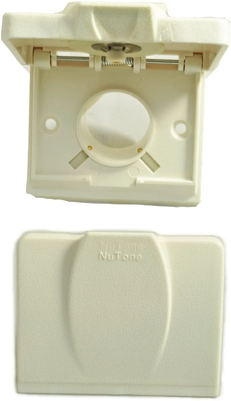 Genuine Nutone Auto Inlet With Valve Wall Inlet - White #360W