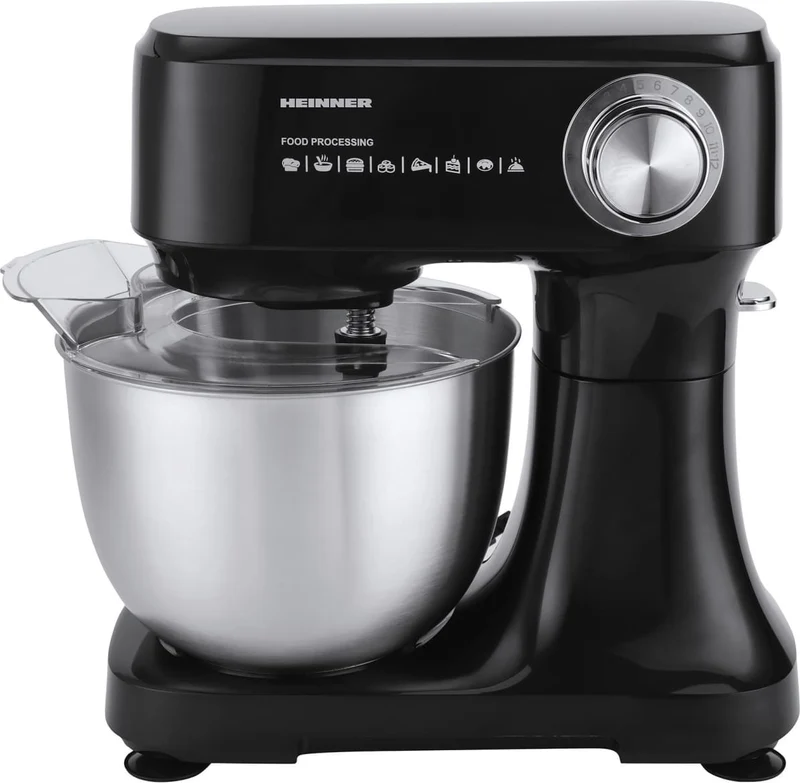 Planetinis maišytuvas 600W, 3,5L HPM-D750BK HEINNER