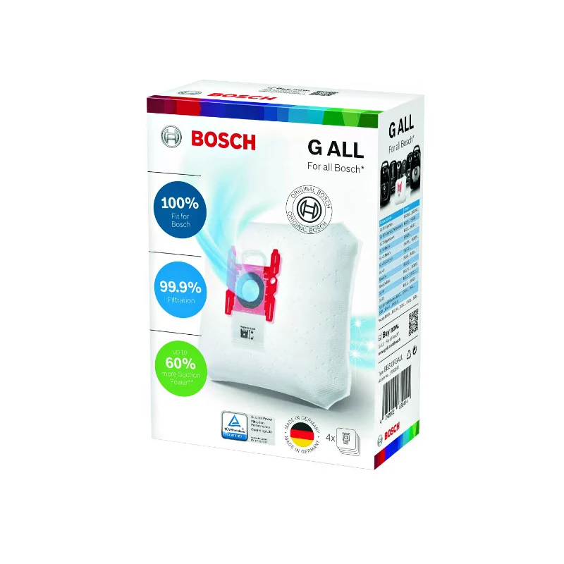 Bosch Megafilt Supertex Type G Vacuum Cleaner Bags - 462544 - 4 Bags