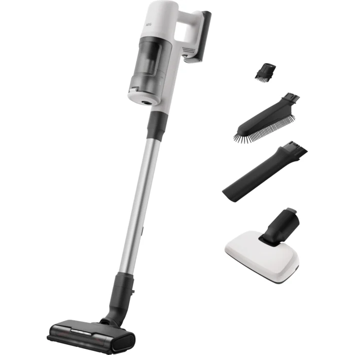 AEG AP61HB21SH Skaftdammsugare Batteri Torr Utan påse 0,6 l Vit 2500 Ah