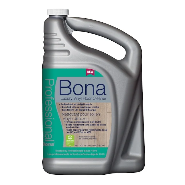 Bona Professional Unscented Liquid Vinyl Floor Cleaner pH Neutral Formula, 128-fl oz, WM700018192