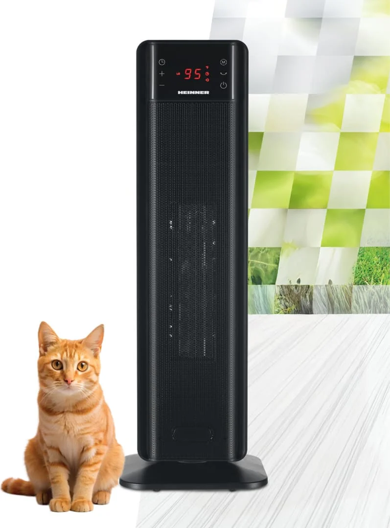 Keramikas sildītājs 1200/2000W HCHT-MD20BK HEINNER