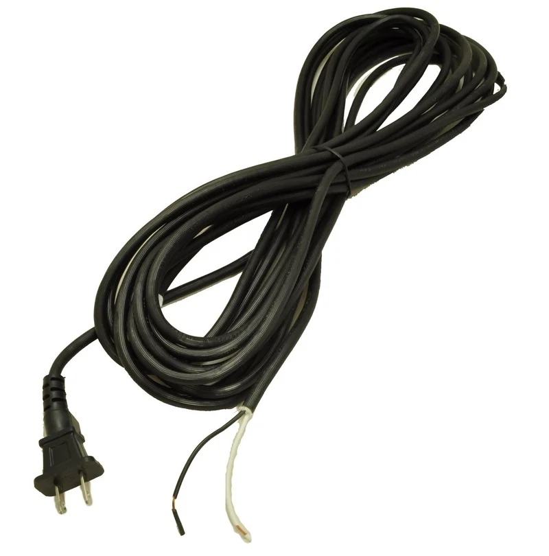Dirt Devil Power Cord 2997125600 for Upright Vacuum Cleaners 17 Gauge 2 Wire 30 Feet