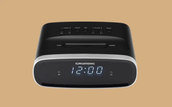 Grundig GPR1230 Klockradio Svart