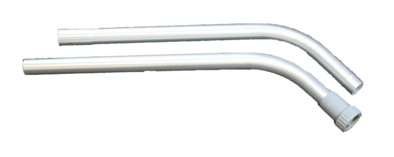 Proteam/Hoover/Sandia/Windsor 56 Inch Two-Piece, Two-Bend Aluminum Wand w/Button Lock