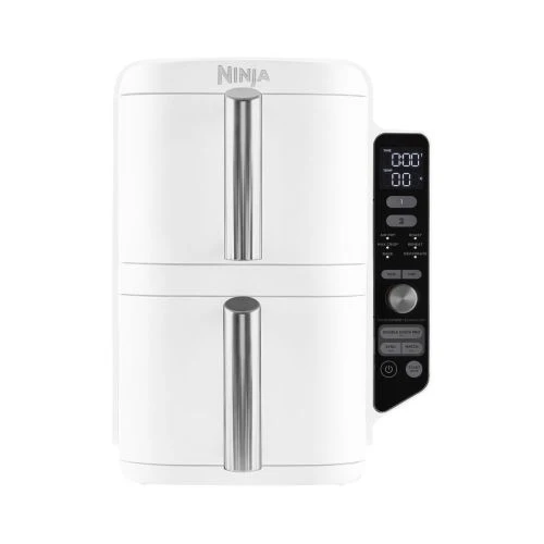 Ninja Foodi Vertical Double Drower Smart karšto oro gruzdintuvė 9.5L EU SL400EU, balta spalva