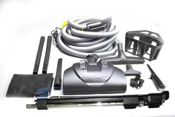 Wessel Werks 99360-35.01 Villa Central vacuum kit with 35 ft hose and EBK360 Power nozzle