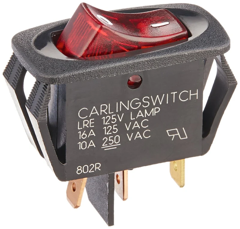 Oreck 3710HH Series On Off Switch 1 Speed With 3 Leads - 75523-03