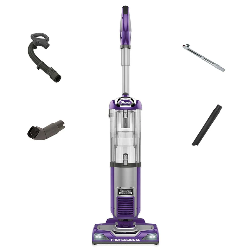 Shark Rocket Professional Performance Plus Bagless Upright Vacuum, Purple NV470 (Certified Refurbished)