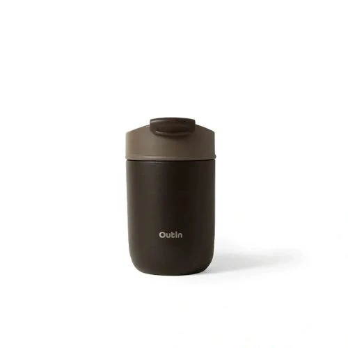 OutIn Travel Tumbler Thermo Mug, 350ml, Terra EU, ruda spalva