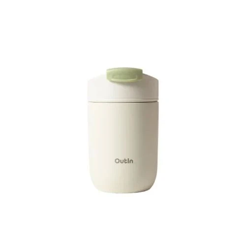 OutIn Travel Tumbler Thermo Mug, 350ml, Sand EU, balta spalva