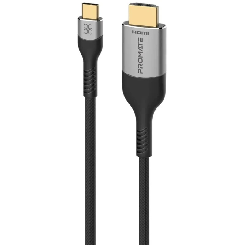 Promate MediaCord-8K 8K CrystalClarity™ USB-C to HDMI® Cable -1.8m