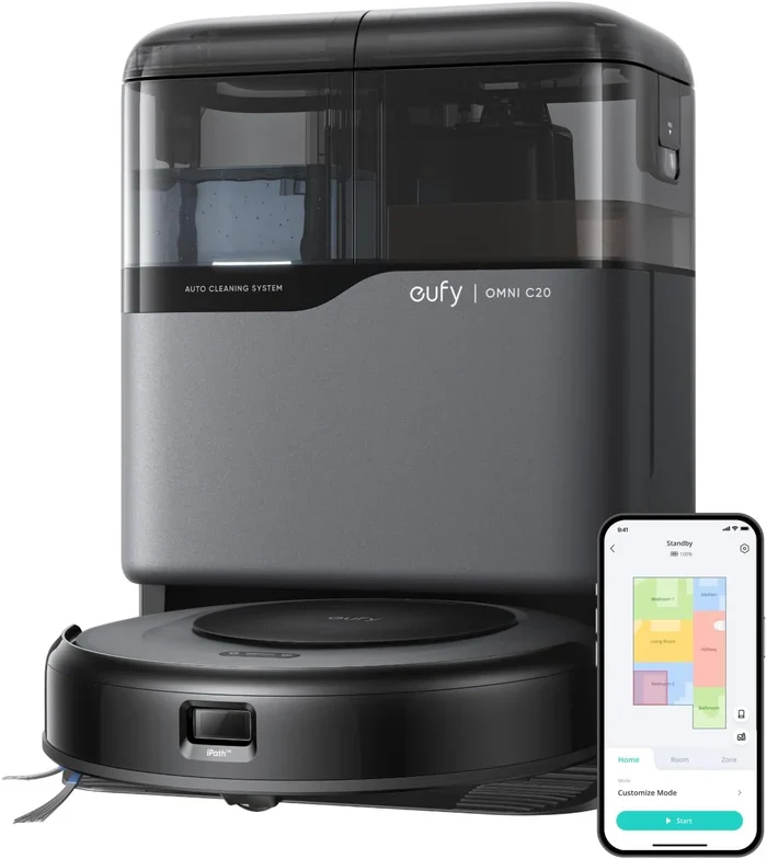Anker Eufy Robot Omni C20 - Vacuum and Mop with Self-Emptying