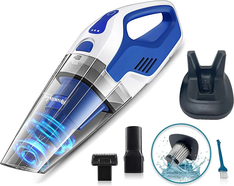 ReadiVac Storm Cordless Lithium-ion Wet & Dry Hand Vacuum - Home - Car - RV - Boat - NEW More Powerful (22.2 Volt) Version of RH1000 - RH2000
