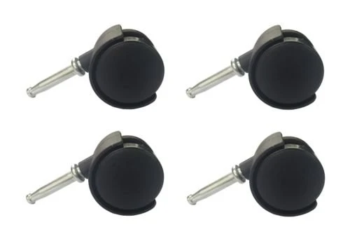 (4) Shop Vac 4201796 420-17-96, 42063-96 Dual Wheel Caster Set