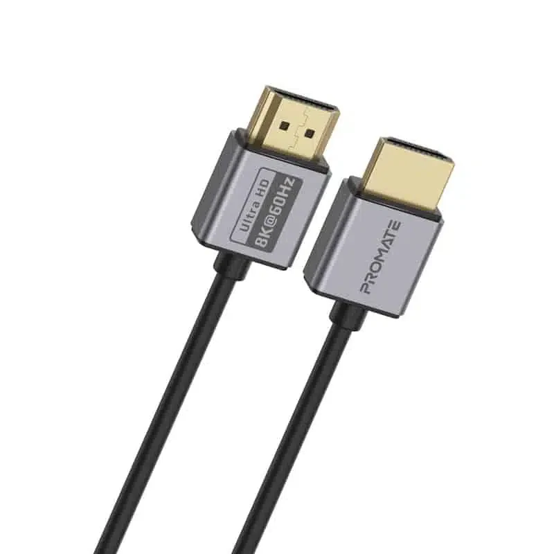Promate PrimeLink8K-150 HDMI to HDMI Slim Cable with 48Gbps Bandwidth -1.5m