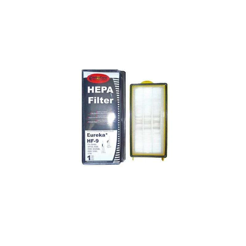 (1) 60285 Eureka HF9 Hepa Pleated Vacuum Filter, Bagless Cyclonic, Heavy Duty Upright, Self Propelled & Cyclonic Uprights