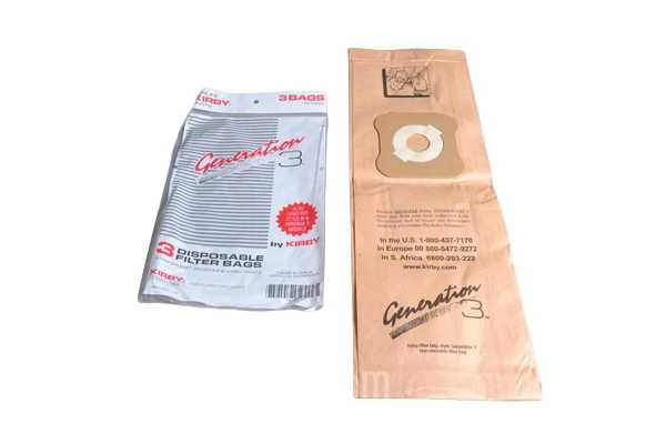 Kirby 197289 Disposable Bag/Gen 3, 3pk