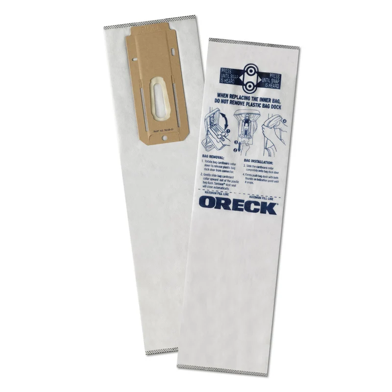 Oreck Odor Fighting Hypo-Allergenic 4-Layer Celoc Charcoal Filter Bags - 8/pk AK1CC6H